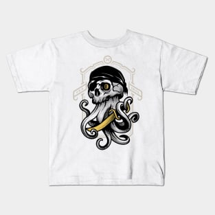 Skull octopus. Kids T-Shirt